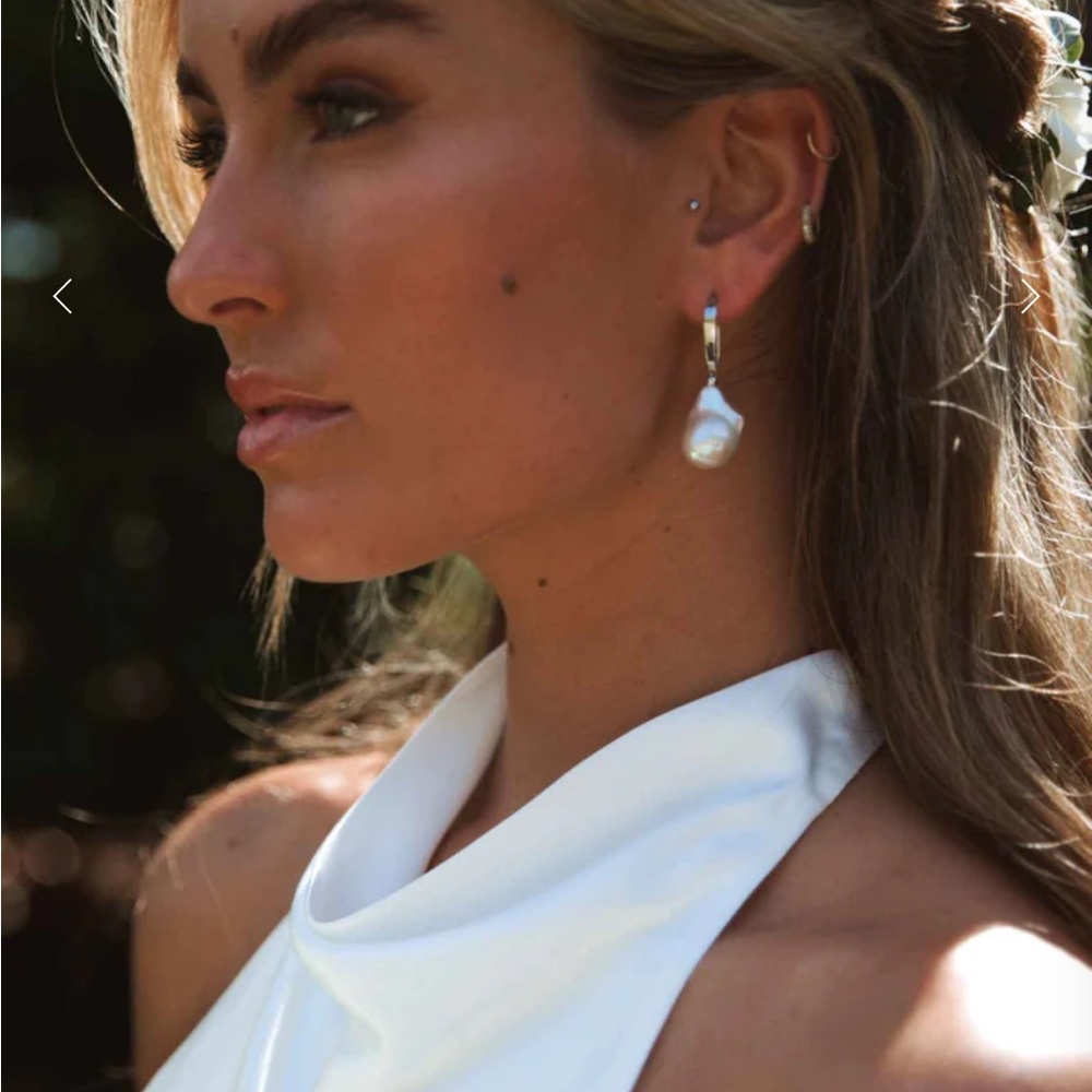 Grace Loves Lace Indi earrings in silver